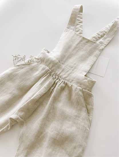 Linen Jumper - Flax