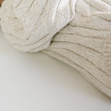 Wide Ribbed Knit Onesie ‘Oatmeal’