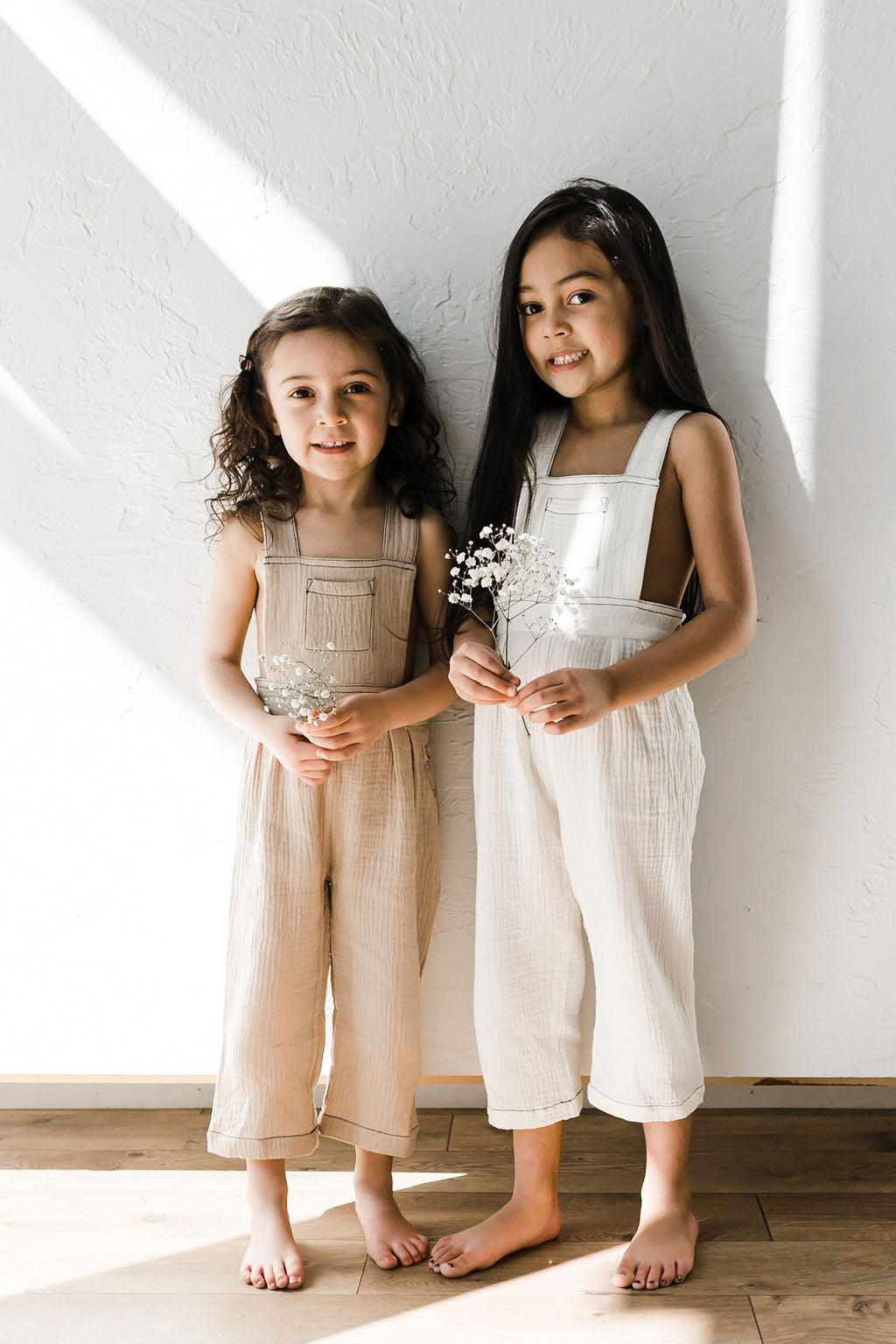 Muslin Overalls - Vintage Brown
