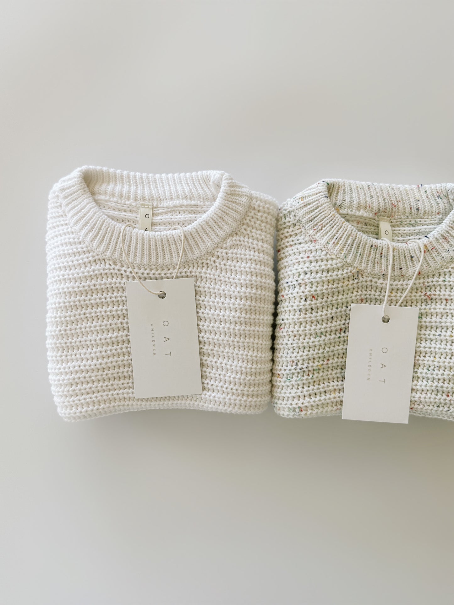 Chunky Knit Onesie ‘Dove’