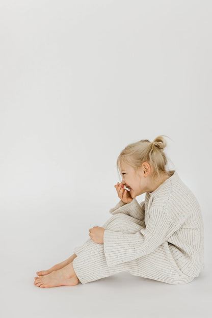 Children’s Sprinkle Knit Ribbed Pant
