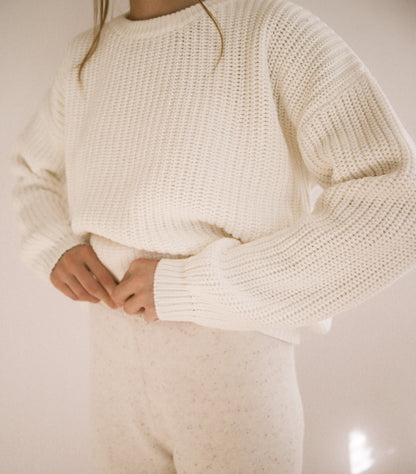 Women’s Powder Chunky Knit Sweater