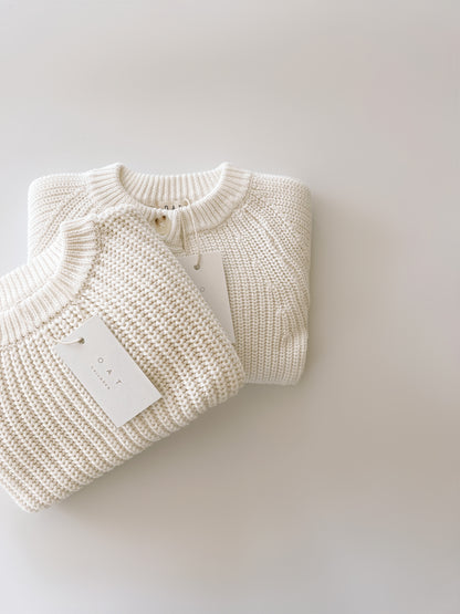 Powder Chunky Knit Playsuit