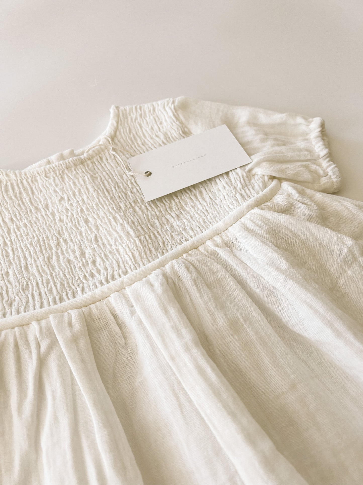 The Vienna Dress - White