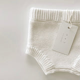 Purl Knit Bloomer Shorts ‘Milk’