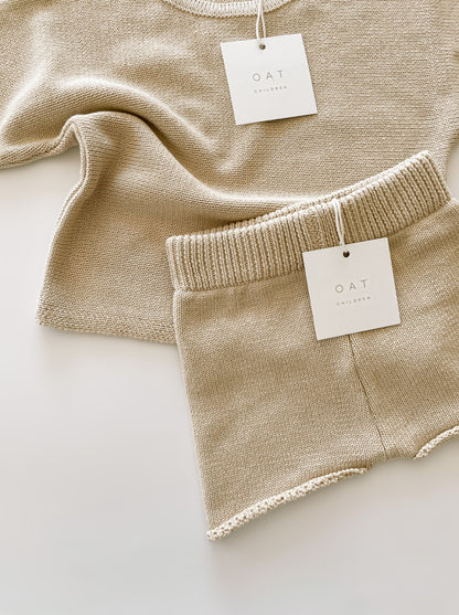 Girls Sand Knit Beachy Short