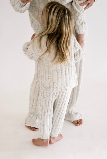 Children’s Wide Ribbed Knit Sweater ‘Sprinkle’