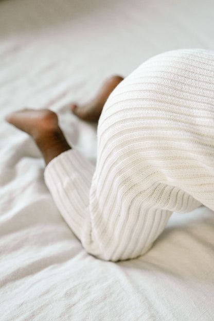 ‘Powder’ Ribbed Knit Playsuit