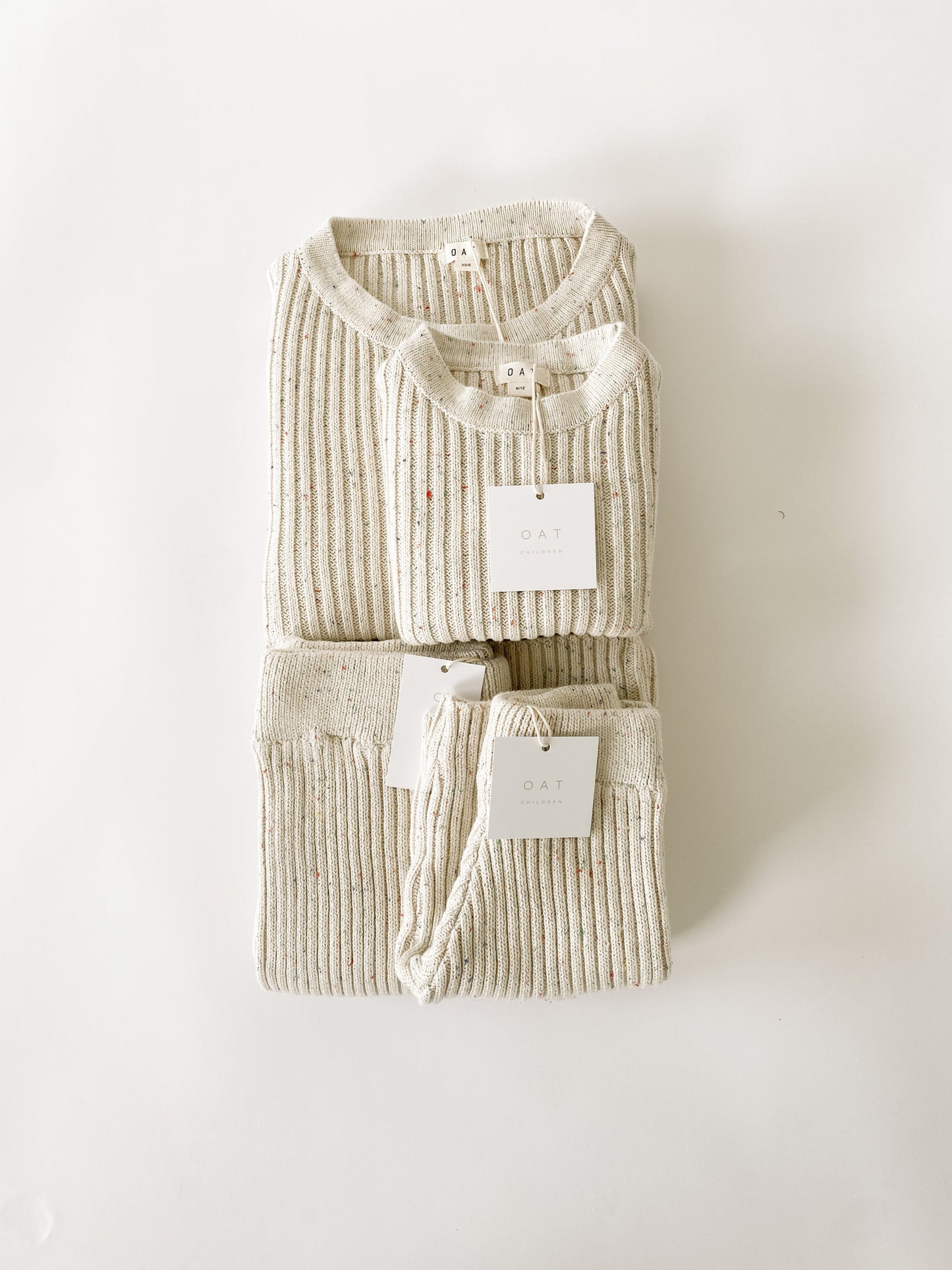 Children’s Sprinkle Knit Ribbed Sweater