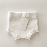 Purl Knit Bloomer Shorts ‘Milk’