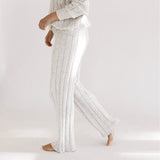 Women’s Wide Ribbed Knit Pant ‘Sprinkle’