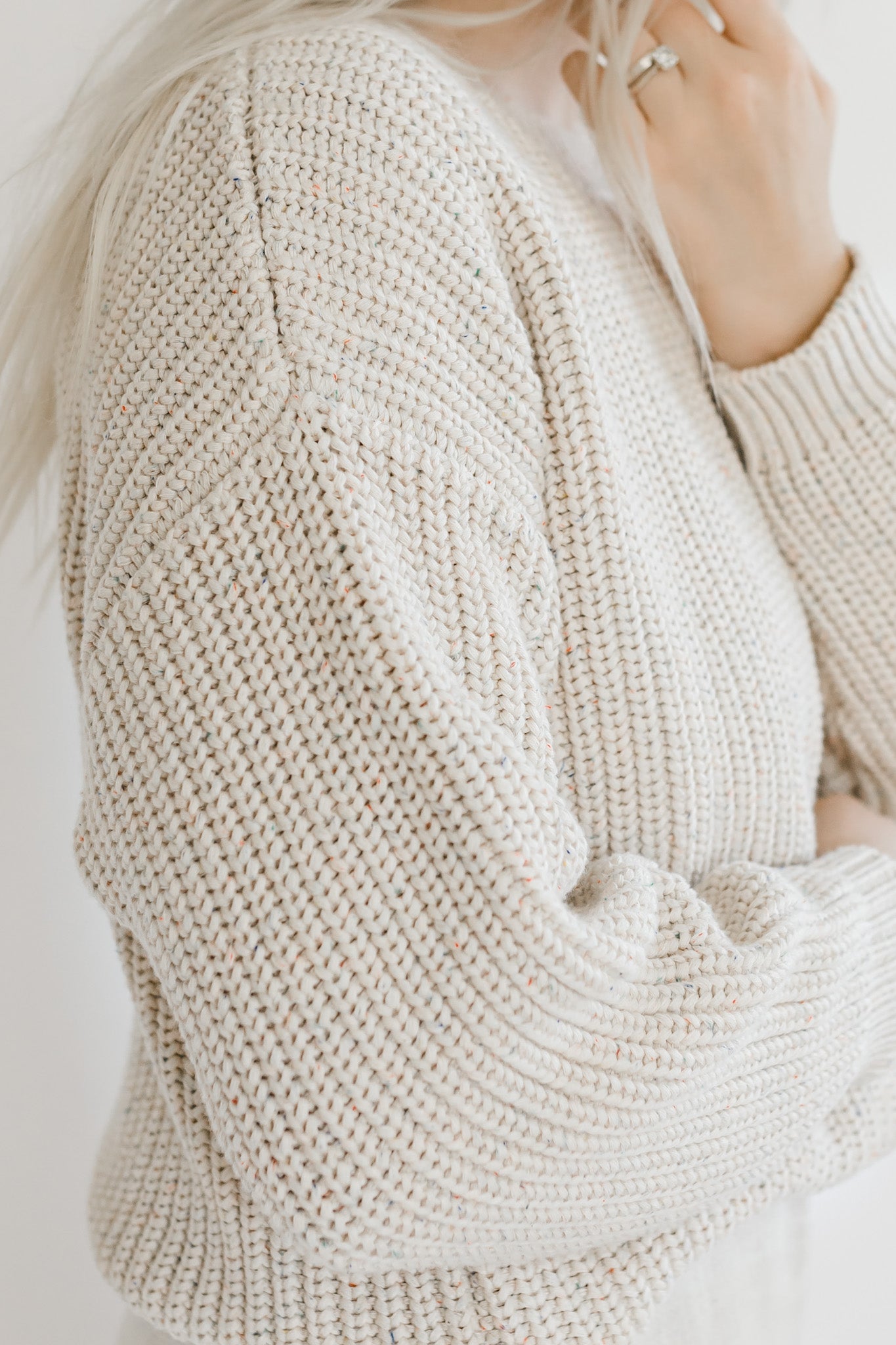 Women’s Sprinkle Knit Chunky Sweater