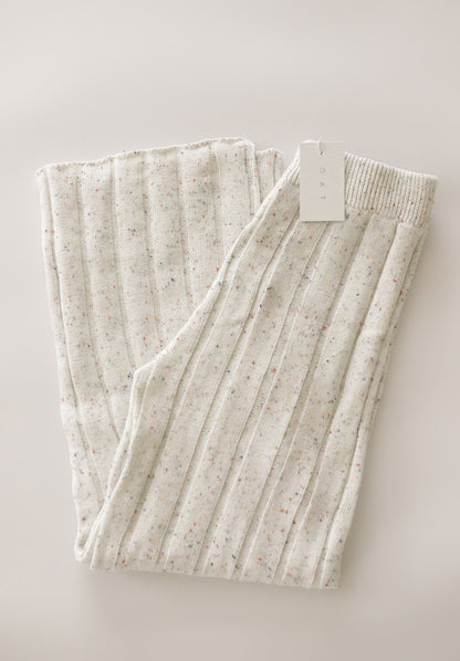 Women’s Wide Ribbed Knit Pant ‘Sprinkle’