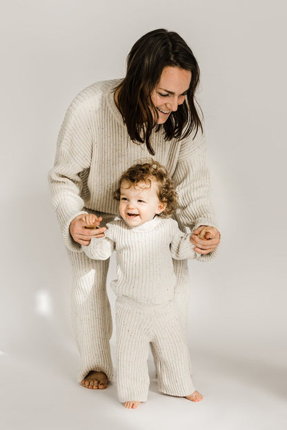 Children’s Sprinkle Knit Ribbed Pant