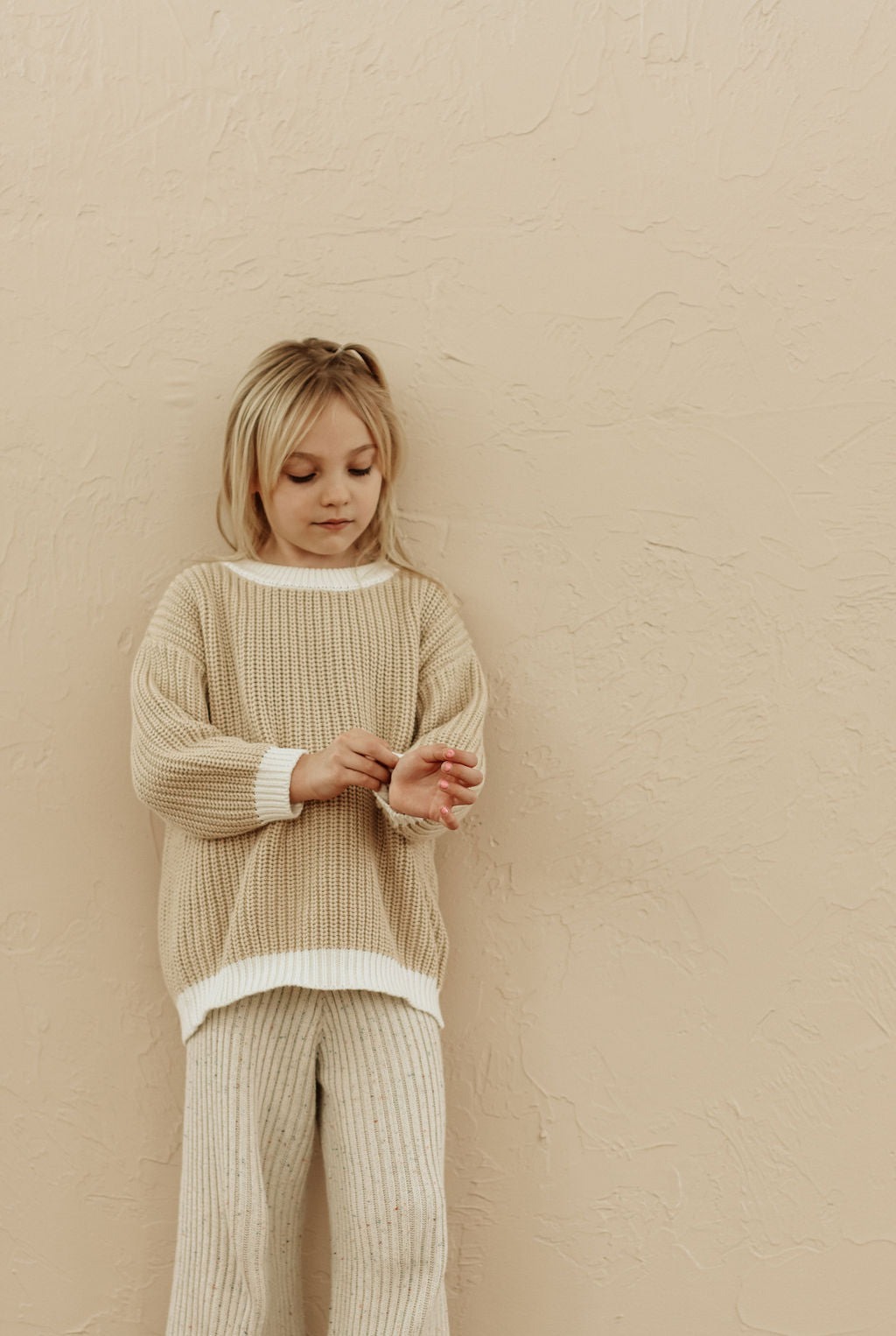 ‘Two - Tone‘ Chunky Sweater