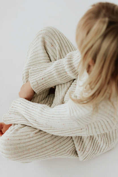 Children’s Sprinkle Knit Ribbed Pant
