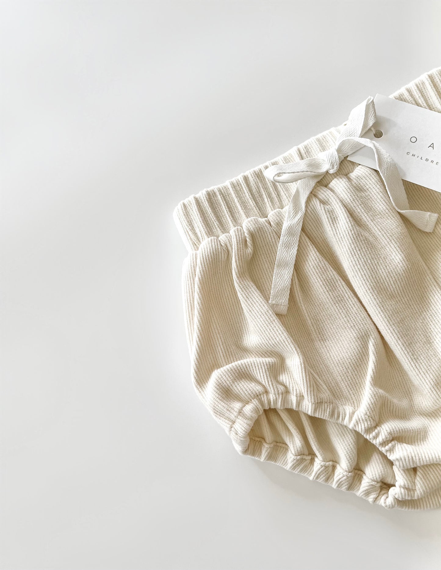 Essential Cotton Ribbed Bloomer ‘Ivory’