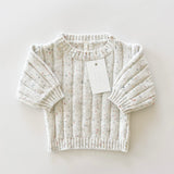 Children’s Wide Ribbed Knit Sweater ‘Sprinkle’